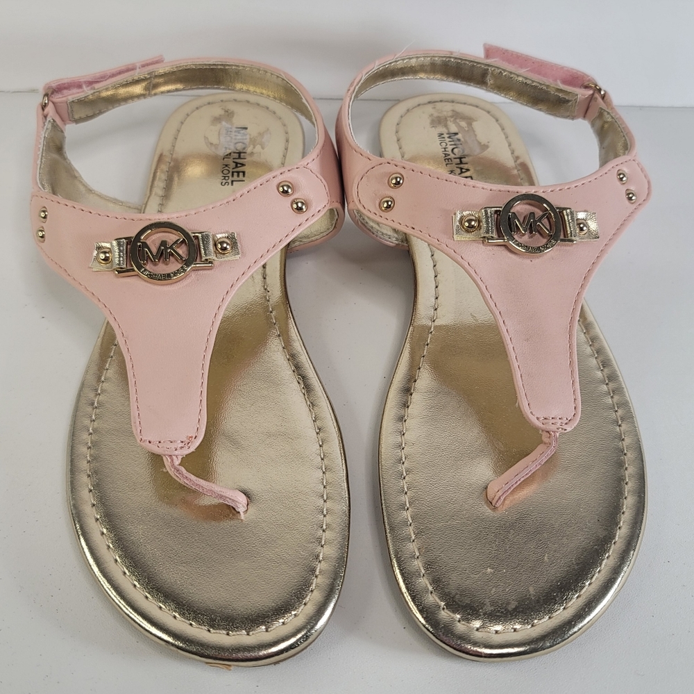 Girls size 3 Michael Kors Pink Sandals